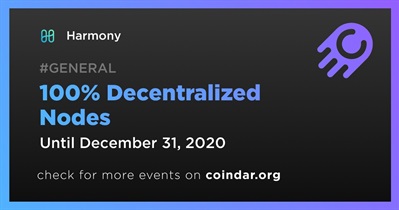 Nós 100% Descentralizados