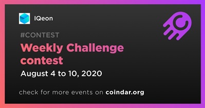 Weekly Challenge contest