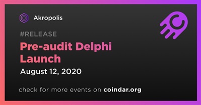 Lanzamiento de Delphi de pre-auditoría