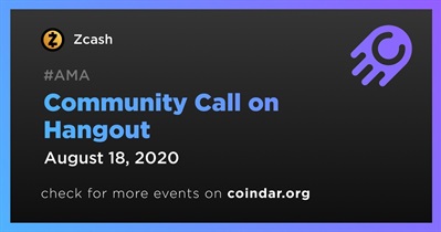 Community Call on Hangout