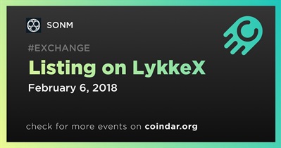 Lên danh sách tại LykkeX