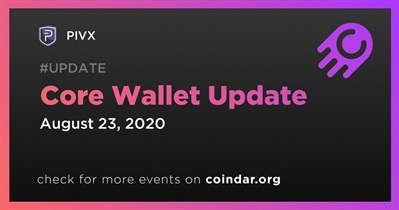 Core Wallet Update