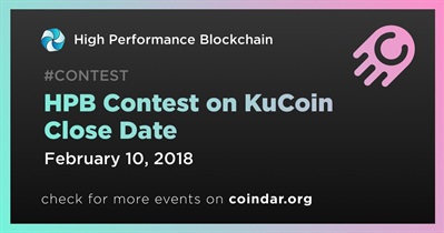 HPB Contest on KuCoin Close Date