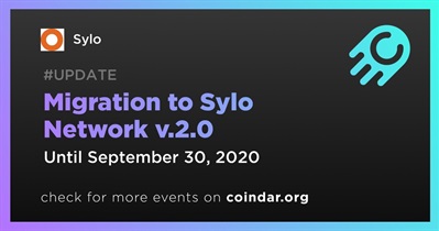 Paglipat sa Sylo Network v.2.0