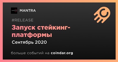 Запуск стейкинг-платформы