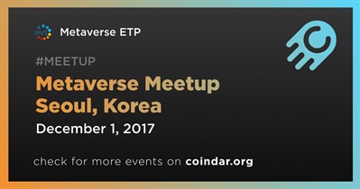 Metaverse Meetup Seúl, Corea