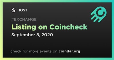 Listing on Coincheck