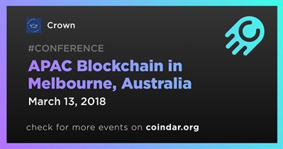 APAC Blockchain in Melbourne, Australia