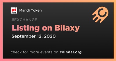 Listing on Bilaxy