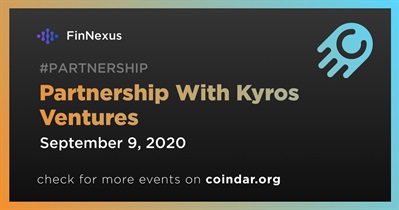 Partnership With Kyros Ventures