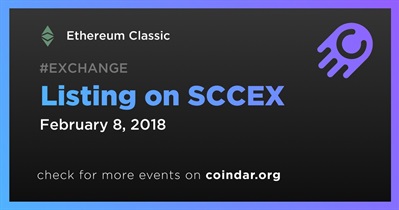 Listing on SCCEX