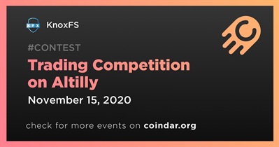 Trading Competition on Altilly