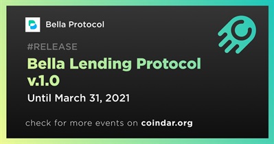 Bella Lending Protocol v.1.0