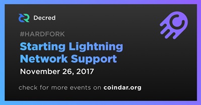 Starting Lightning Network Support