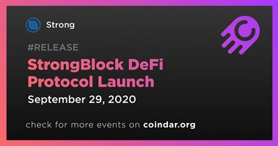 StrongBlock DeFi Protocol Launch