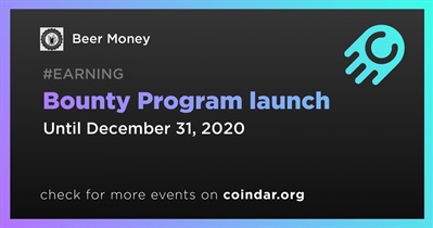 Bounty Program launch