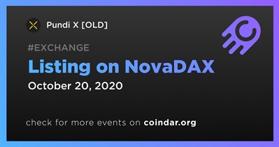 Listing on NovaDAX