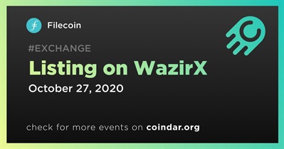 Listing on WazirX