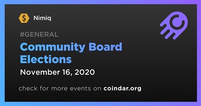 Community Board Elections