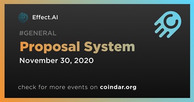 Proposal System