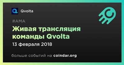 Живая трансляция команды Qvolta