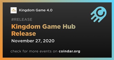 Lançamento do Kingdom Game Hub