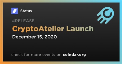 CryptoAtelier Launch