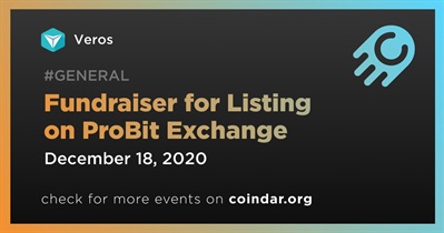 Fundraiser for Listing on ProBit Exchange