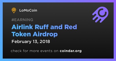 Airlink Ruff e Red Token Airdrop