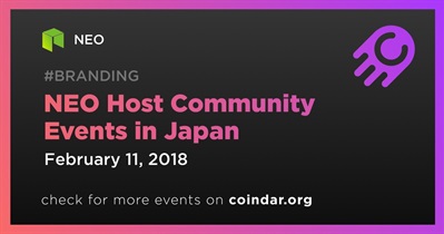 NEO realiza eventos comunitários no Japão