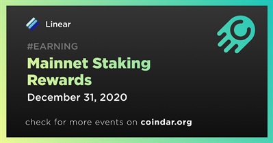 Mainnet Staking Rewards