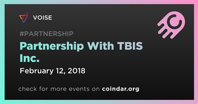 Partnership With TBIS Inc.