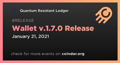 Wallet v.1.7.0 Release