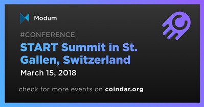 START Summit em St. Gallen, Suíça