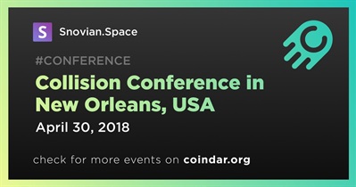 Collision Conference em Nova Orleans, EUA