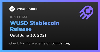 WUSD Stablecoin Release