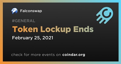 Token Lockup Ends