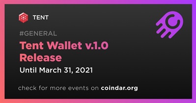 Tent Wallet v.1.0 Release