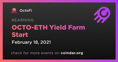 OCTO-ETH Yield Farm Start