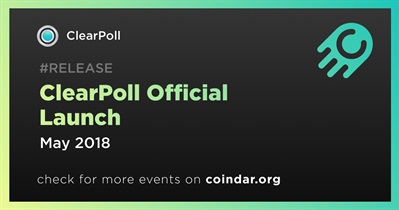 ClearPoll Resmi Lansmanı