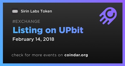 Listing on UPbit