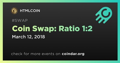 Coin Swap: Ratio 1:2