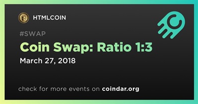 Coin Swap: Ratio 1:3