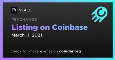 Coinbase पर लिस्टिंग