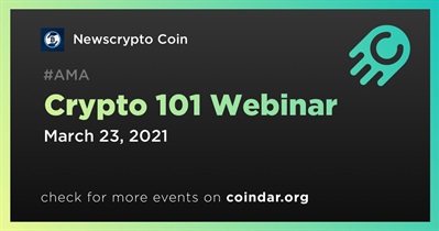 Crypto 101 Webinar