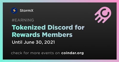 Discord tokenizado para membros do Rewards