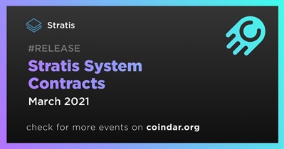 Stratis System Contracts