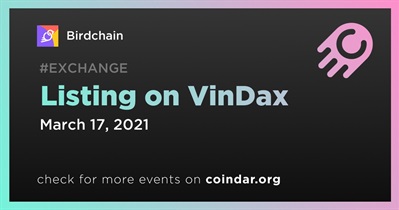 Listing on VinDax