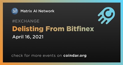 Bitfinex Listesinden Ayrılma