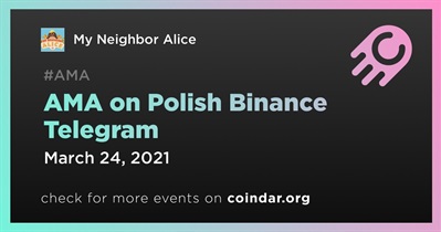 Polish Binance Telegram'deki AMA etkinliği